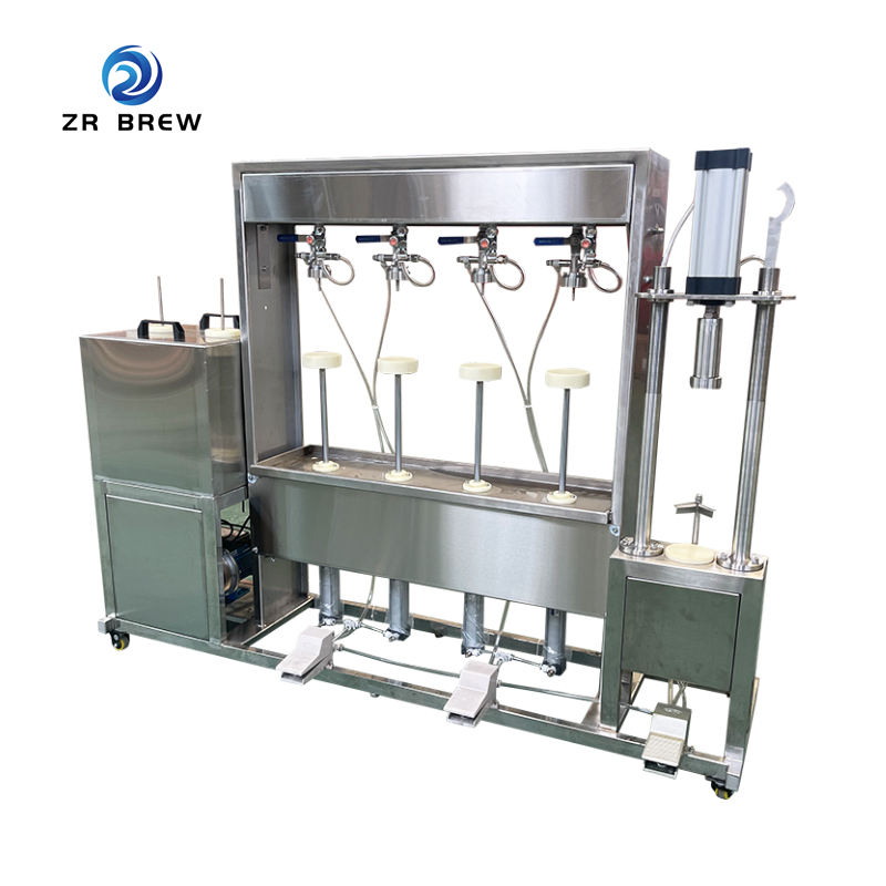 Filler Beer Bottle Filling and Capping Machine Semi Automatic Small Manual Carbonated Drink Glass Juice Packing Machine SUS304