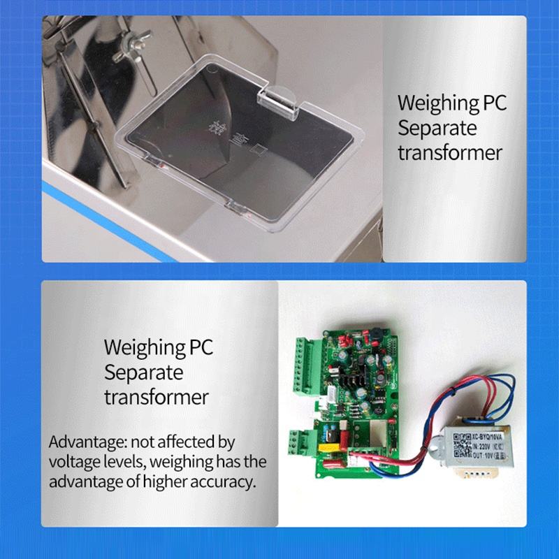 100g 500g Multifunction Grain Seasoning Baking Milk Tea Coffee Corn Soda Powder Weighing Filling Machine