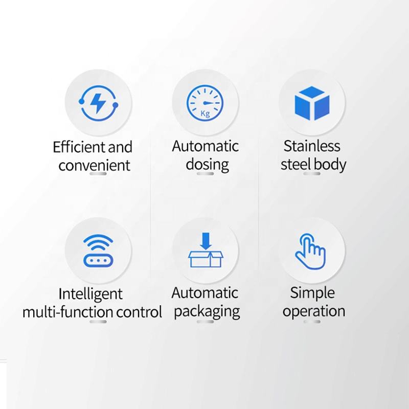 100g 500g Multifunction Grain Seasoning Baking Milk Tea Coffee Corn Soda Powder Weighing Filling Machine