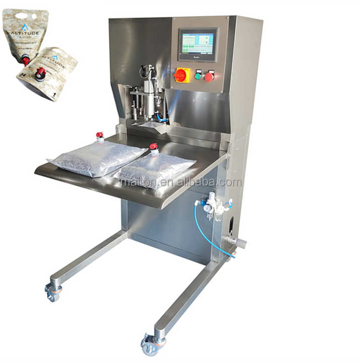 Automatic Sterile 5L 10L 15L 20L 25L Bag in Box Filler Packaging Aseptic Milk Wine Juice Oil BIB Filling Machine