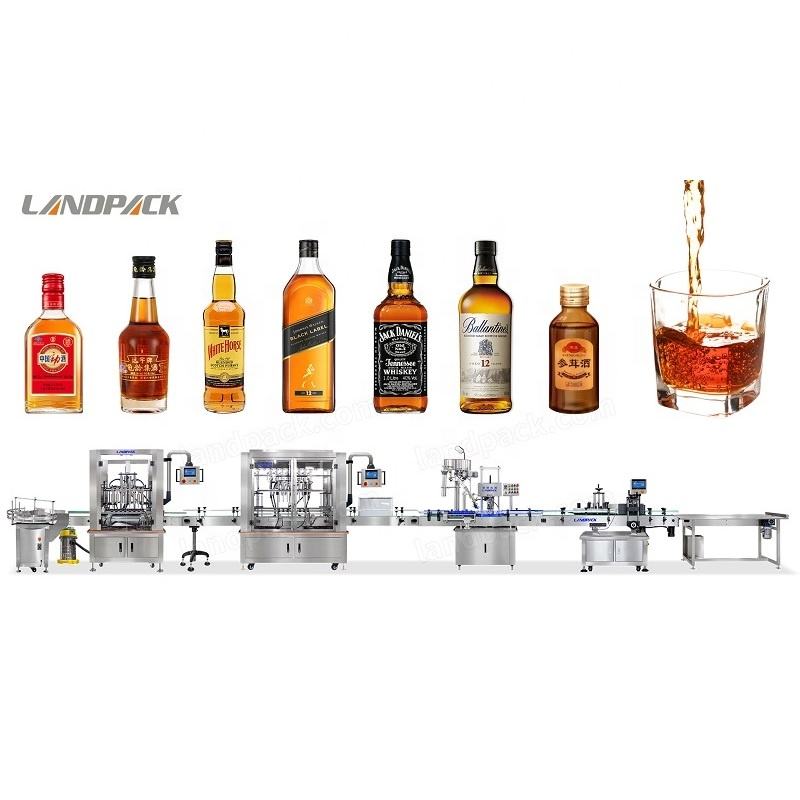 Liquor Health Care Wine Bottle Bottling Filling Production Line Machines Machine