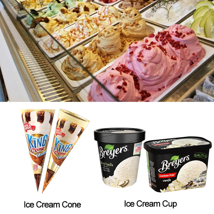 Automatic Ice Cream Filling Packing Machine Ice Cream Cup Filling Packing Machine Ice Cream Cone Filling Packing Machine