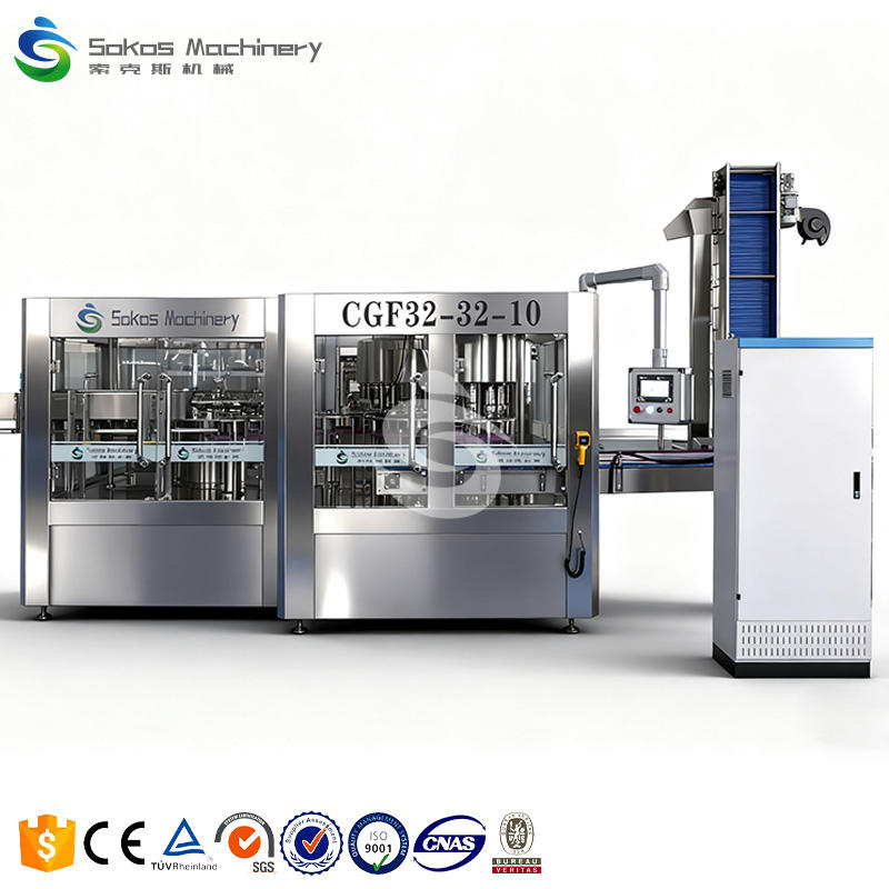 Full Automatic Liquid Purified Drinking Water Machine Mineral Water Pure Water Washing Filling Capping 3 in 1 Machine