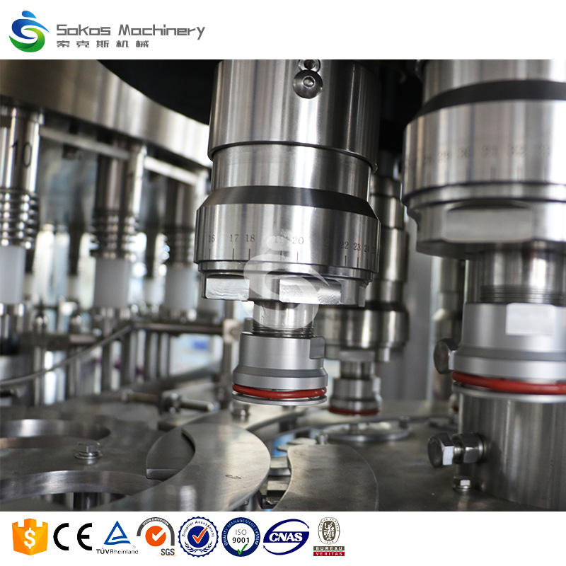 Full Automatic Liquid Purified Drinking Water Machine Mineral Water Pure Water Washing Filling Capping 3 in 1 Machine