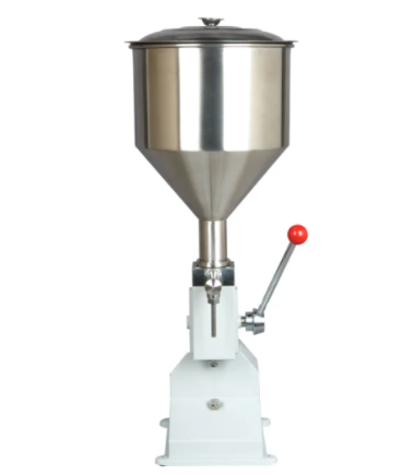 DUOQI A-03 5ml Manual Type Paste and Liquid Both Filling Machine for Honey Toothpaste Juice Gel Shampoo Hand Washing Filling