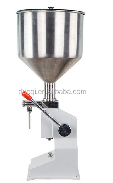 DUOQI A-03 5ml Manual Type Paste and Liquid Both Filling Machine for Honey Toothpaste Juice Gel Shampoo Hand Washing Filling