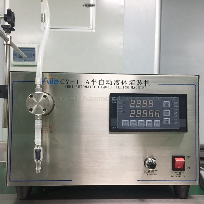 Semi Automatic Desktop CNC Liquid Filling Machine for Perfume Filling Machine Liquid Water Filler Small Bottle Filling Equipment