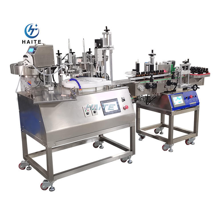 Automatic Fill Machines Liquid Filling Machine for 30ml 50ml Perfume Bottle 100ml Glass Plastic Bottles Filling Capping Machine