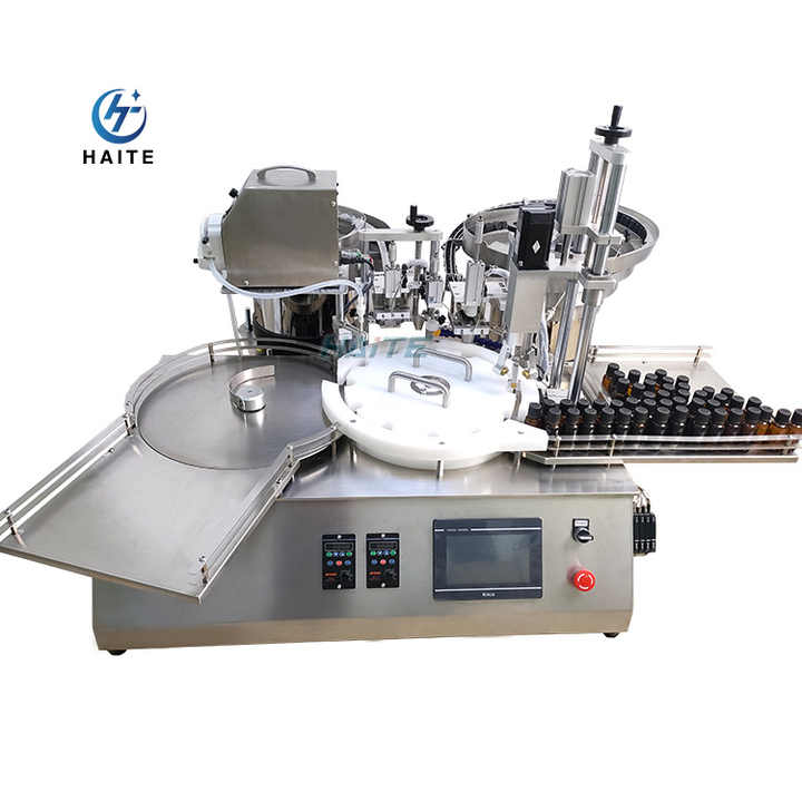 Automatic Fill Machines Liquid Filling Machine for 30ml 50ml Perfume Bottle 100ml Glass Plastic Bottles Filling Capping Machine