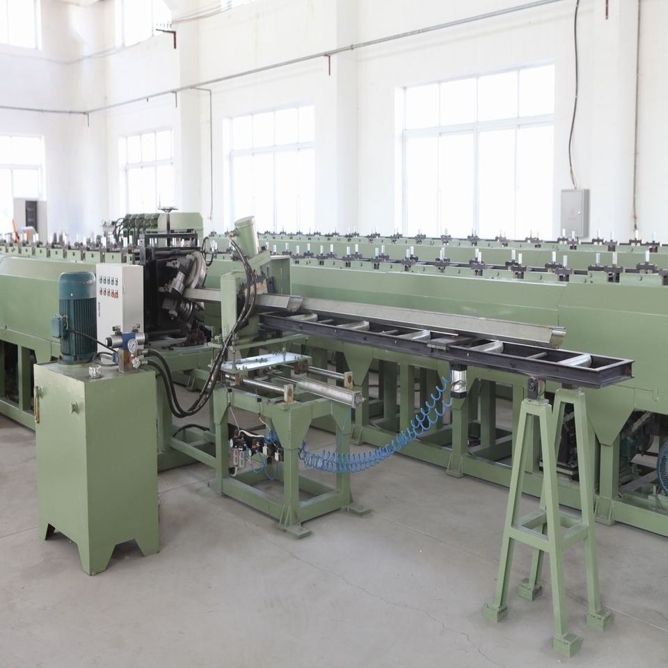 Steel Fire Rated Door Frame Roll Forming Machine Metal Door Frame Making Machines