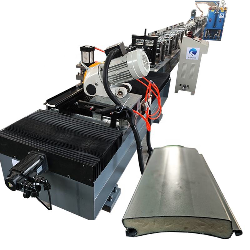 Polyurethane PU Foam Roller Shutter Door Slat Making Machine