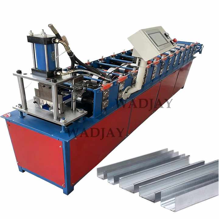 High Speed U Stud and Track Roll Forming Machine with PLC Control System