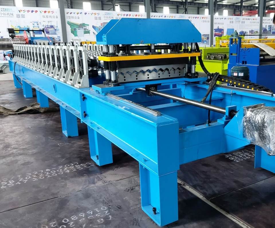 High Speed Aluminum Galvanized Steel Corrugated Roof Sheet Roll Forming Machine