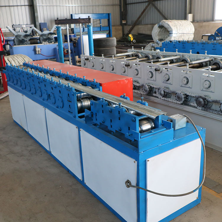 Metal Roller Shutter Door Steel Frame Purlin Profiled Making Machines Guide Rails Roll Forming Machine