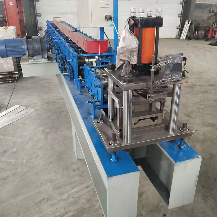 Metal Roller Shutter Door Steel Frame Purlin Profiled Making Machines Guide Rails Roll Forming Machine
