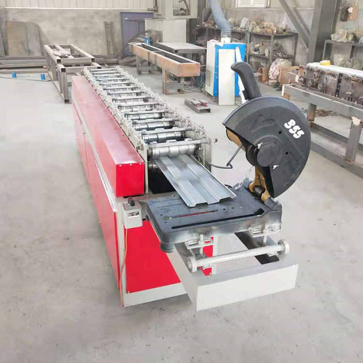 Metal Roller Shutter Door Steel Frame Purlin Profiled Making Machines Guide Rails Roll Forming Machine