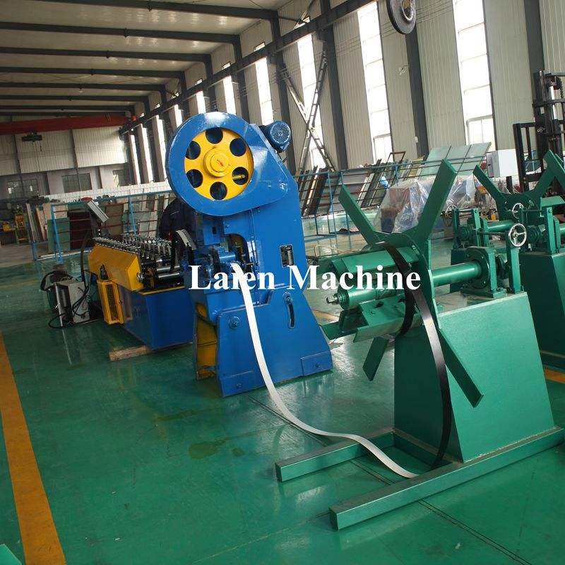 High Speed Expanded Corner Bead Mesh Roll Forming Machine / Angle Bead Machine
