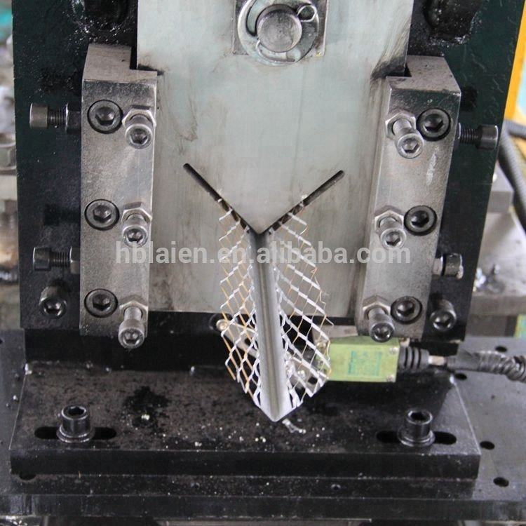 High Speed Expanded Corner Bead Mesh Roll Forming Machine / Angle Bead Machine