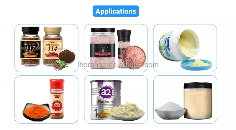 Automatic Spice Powder Packaging Filling Machine Cans Bottling Filler Spices Packing Machine