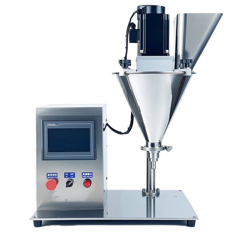 High Precision 0.1g 0.5g 1g 5g 10g 50g Desktop Dry Seasoning Protein Flour Spices Milk Powder Auger Screw Dosing Filling Machine