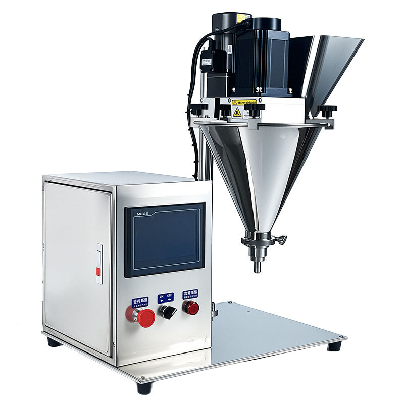 High Precision 0.1g 0.5g 1g 5g 10g 50g Desktop Dry Seasoning Protein Flour Spices Milk Powder Auger Screw Dosing Filling Machine