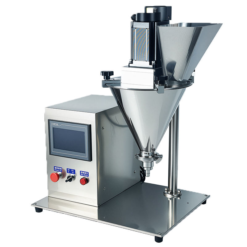 High Precision 0.1g 0.5g 1g 5g 10g 50g Desktop Dry Seasoning Protein Flour Spices Milk Powder Auger Screw Dosing Filling Machine