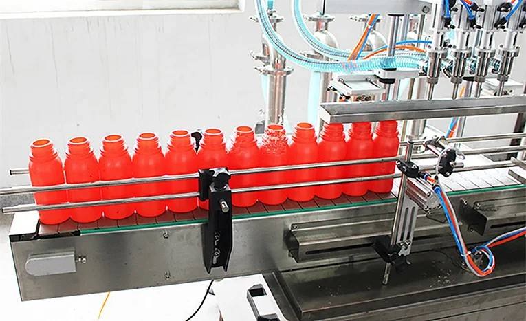 BRENU Sparkling Water Mixer Production Cola Carbonated Beverage High-Pressure Pump 4 Heads Bottle Liquid Filling Machine