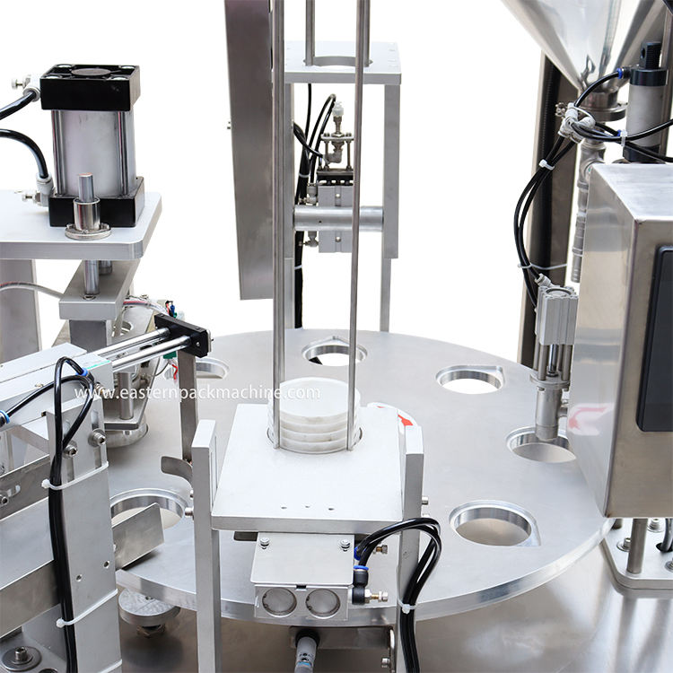 Capsules Nespresso Filling Rotary Disc May Capsul Coffee Carton Box Packing Machine