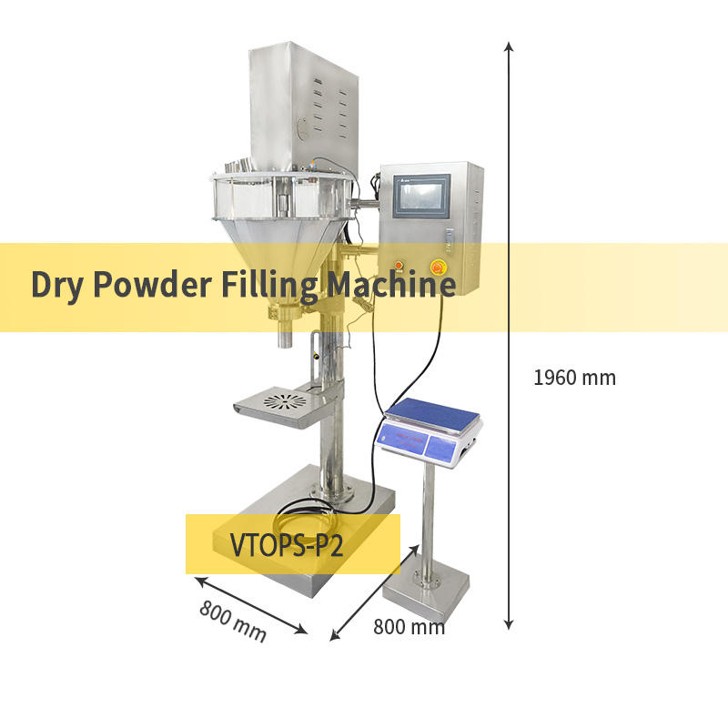 Powder Filling and Sealing Machine Automatic Powder Pouch Standup Bag Doypack Powder Packing Machine