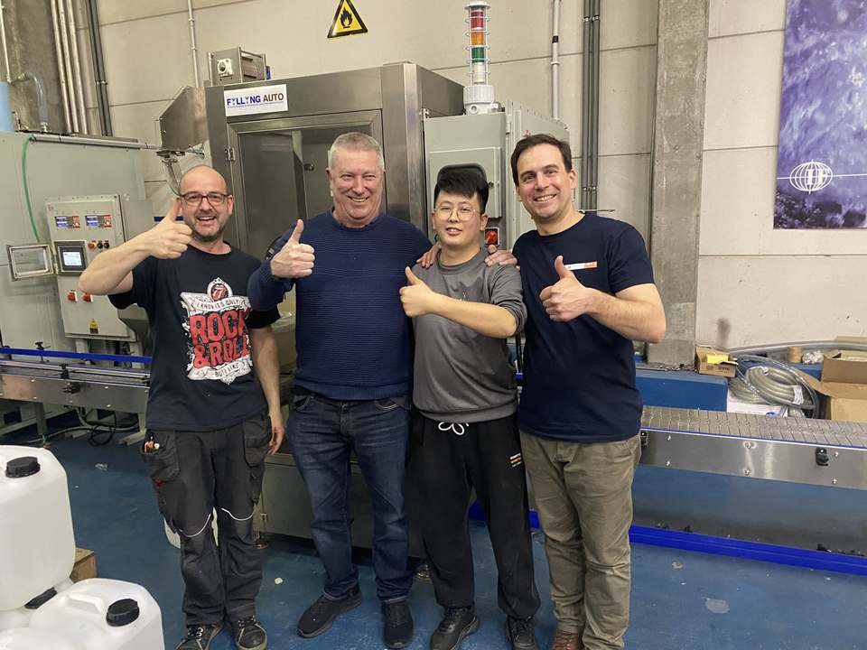 CE Certified Full Automatic Powder Bottling Machine Customized Filling Sealing Capping with PLC Core Components