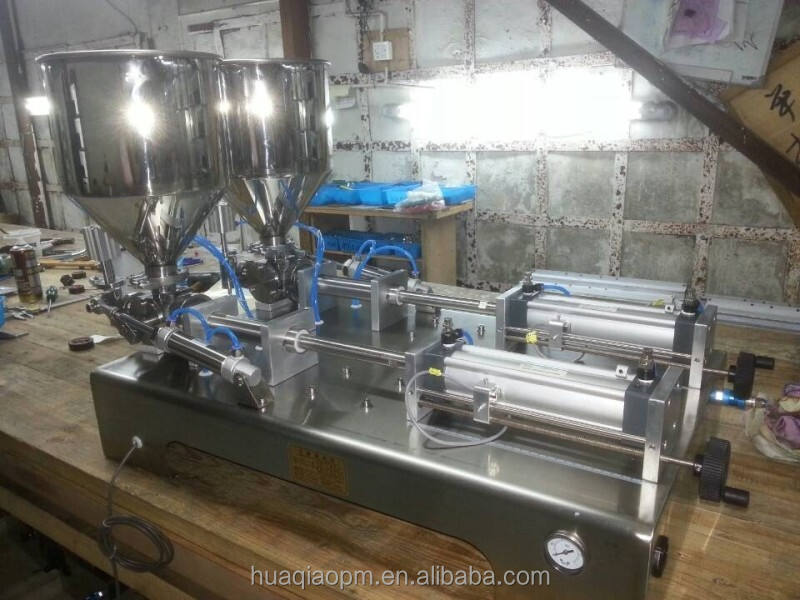 Piston Ointment Filling Machine for Semi Liquid Cosmetics Shampoo Honey