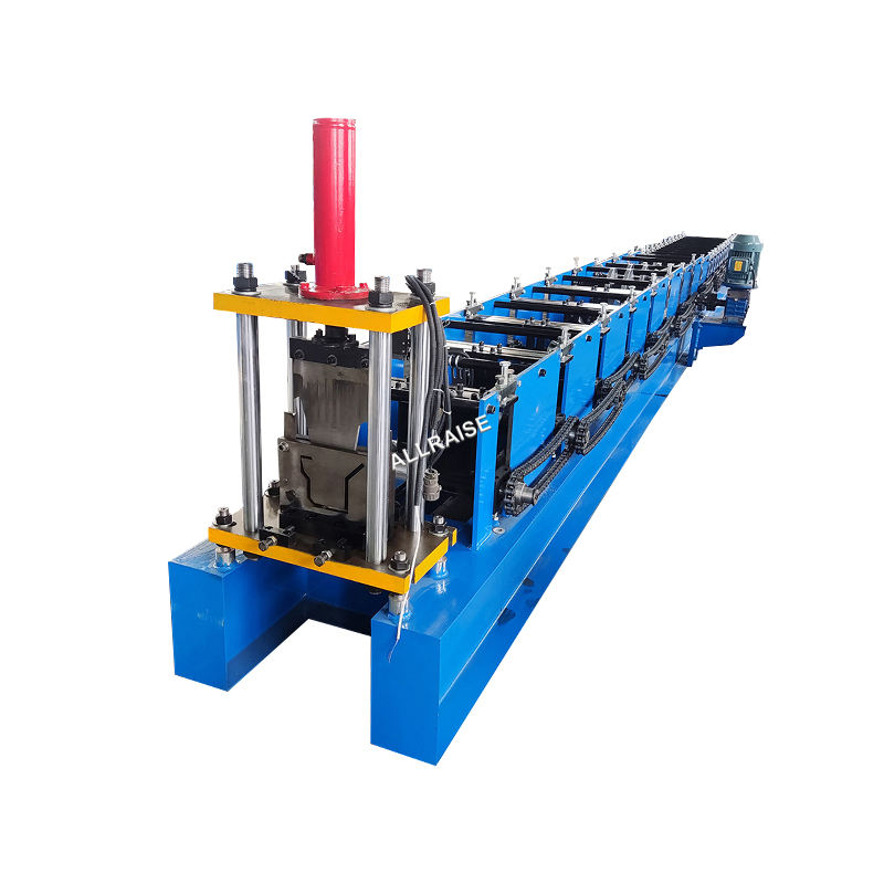 Aluminium Profile Roof Water Gutter C Steel Channel Making Machine Roller Water Shutter Slat Roll Forming Machine