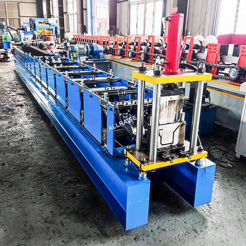 Aluminium Profile Roof Water Gutter C Steel Channel Making Machine Roller Water Shutter Slat Roll Forming Machine