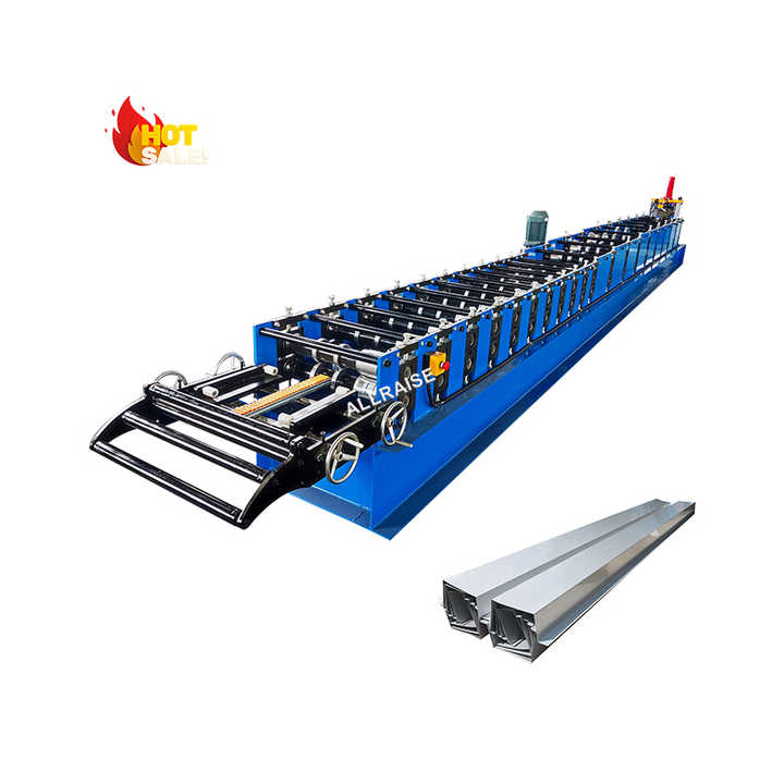 Aluminium Profile Roof Water Gutter C Steel Channel Making Machine Roller Water Shutter Slat Roll Forming Machine