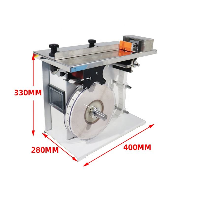 Orshang Easy Operation Semi-Automatic Box Sealing Labeling Machine Carton Small Top and Bottom Corner Labeling Machine