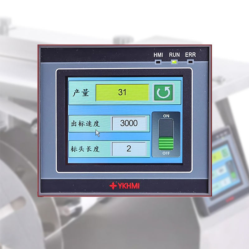 DMX Desktop Corner Labeling Machine Semi Automatic Box Carton Corner Sticker Label Applicator Corner Sealing Labeling Machine