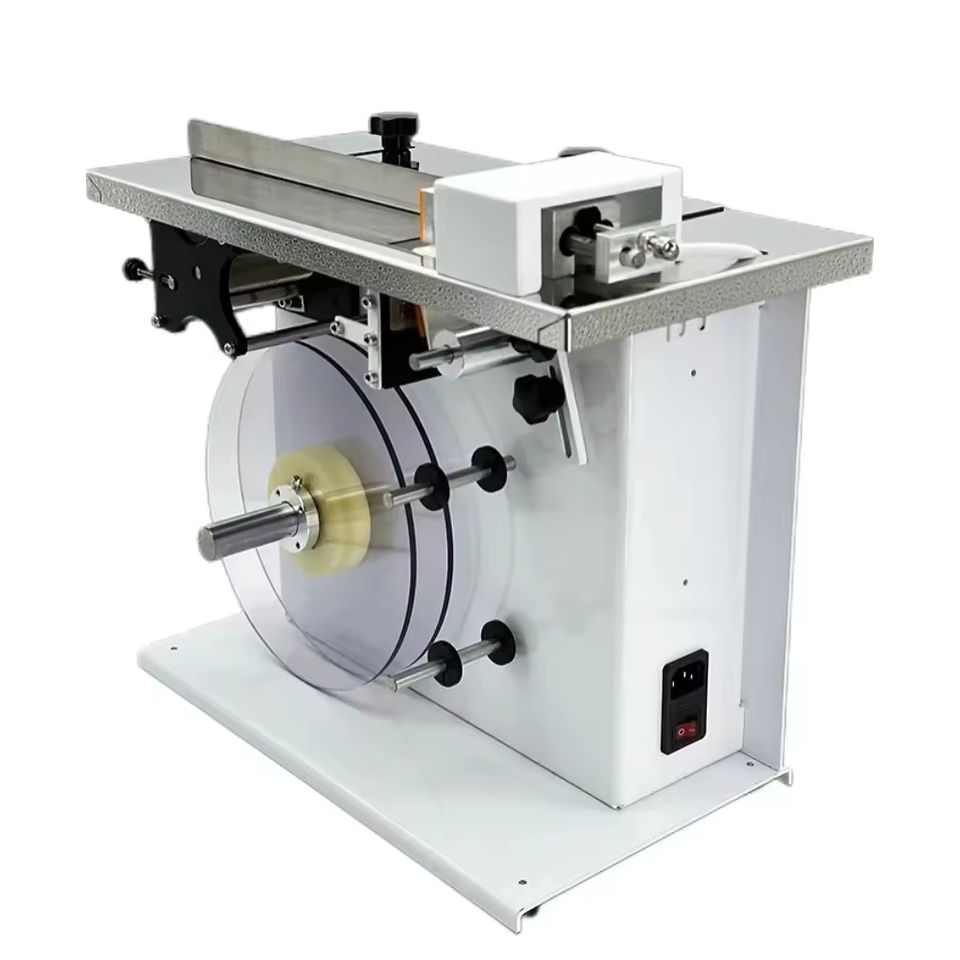 Corner Labeling Machine Desktop Semi Automatic Box Carton Corner Sticker Label Applicator Corner Sealing Labeling Machine