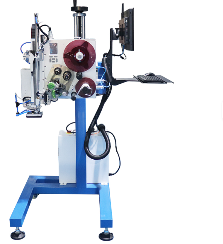 Orshang Orshang Fully Automatic Top Label Printing and Labeling Machine for Flat Courier Leaflet Cartons Book Paper Box