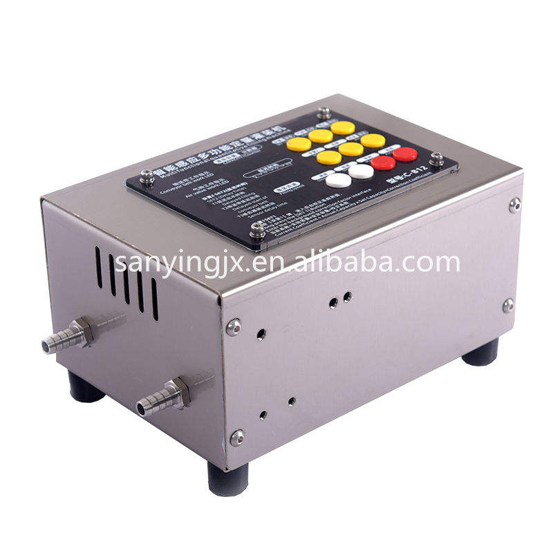 Semi Automatic Conveyor Belt Digital Water Beverage Juice Small Bottle Quantitative Liquid Filling Machine