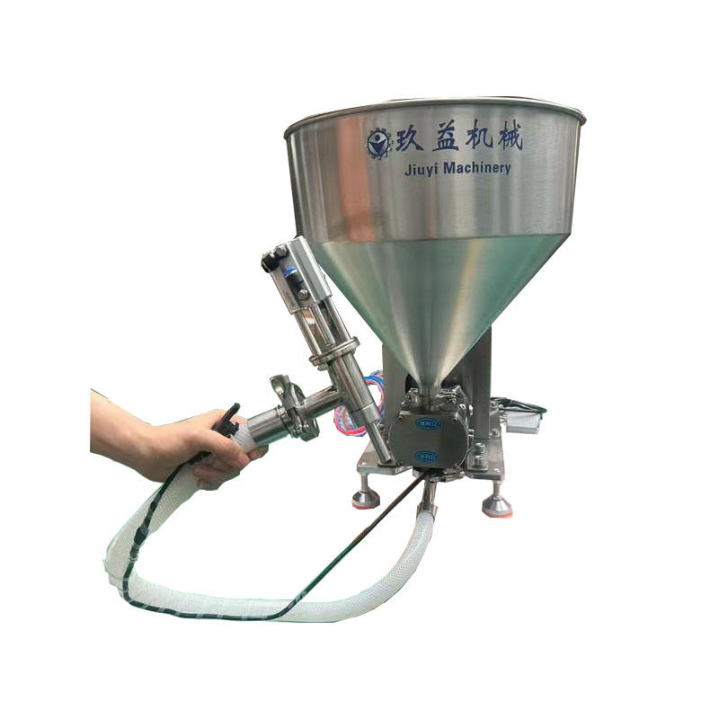 Cosmetic Cream Syrup Cream Ketchup Semi-automatic Horizontal Hand Filling Machine