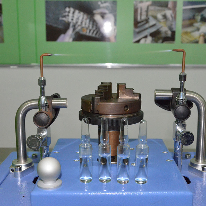 1-25ml Cosmetic Ampoule Sealer Manufacturers Water Fuel Oxyhydrogen Flame Ampoule Filling Sealing Machine