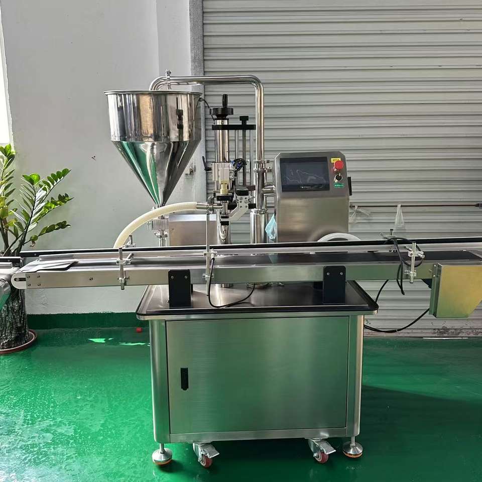 Fully Automatic Filling Machine for Face Cream Cosmetics Jar Filling Machine Beauty Products Foundation Serum Filling Machine
