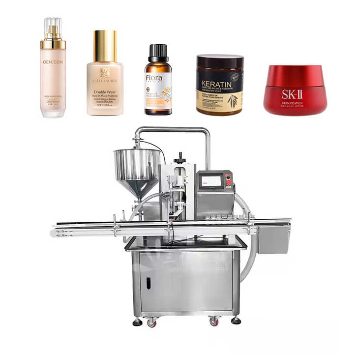 Fully Automatic Filling Machine for Face Cream Cosmetics Jar Filling Machine Beauty Products Foundation Serum Filling Machine