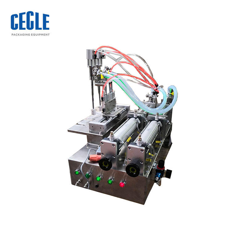 DF8 10-5000ML Semi Automatic Spout Pouch Filling Machine, Semi Automatic Filling Machine for Spout Pouch Bag/ Stand up Pouch Bag