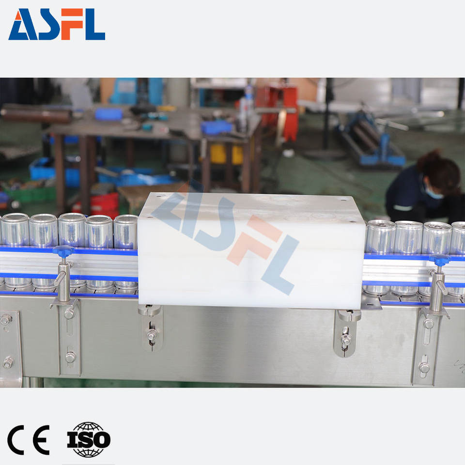 Full Automatic 330ML Craft Beer Aluminum Can Filling Machine Canning Line Jar Tinplate Can Filling Sealing Machine