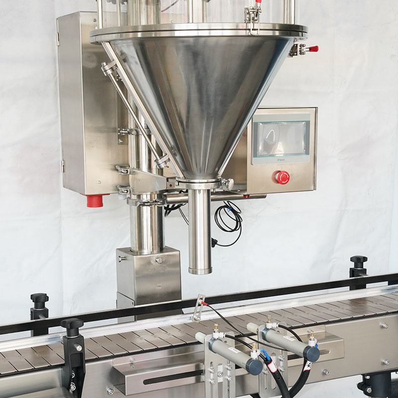 Automatic Bottle Sensoning Coffee Flour Chilli Detergent Milk Powder Filler Auger Screw Granule Powder Filling Machine