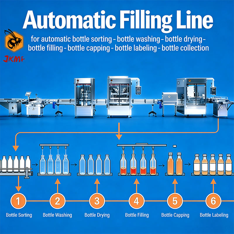Automatic 1L 5L Bottle Daily Chemical Liquid Filling Packing Machine Liquid Soap Detergent Laundry Liquid Bottle Filling Machine
