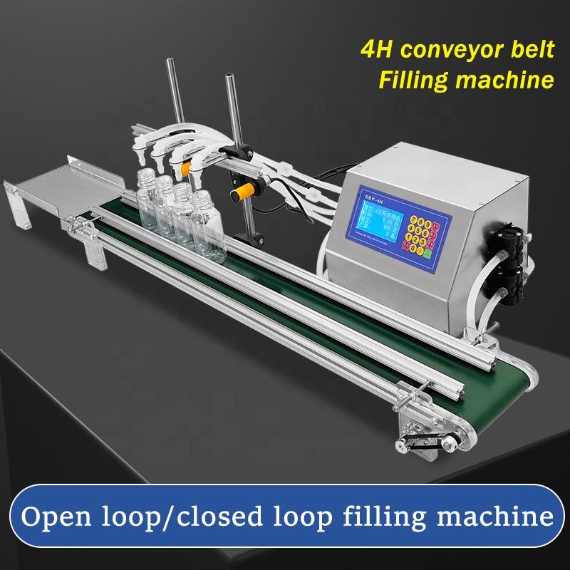 Multi-head Automatic Small Liquid&bottle Filling Machine Energy Saving Conveyor Belt Filling Machine Juice Machine 1 Person