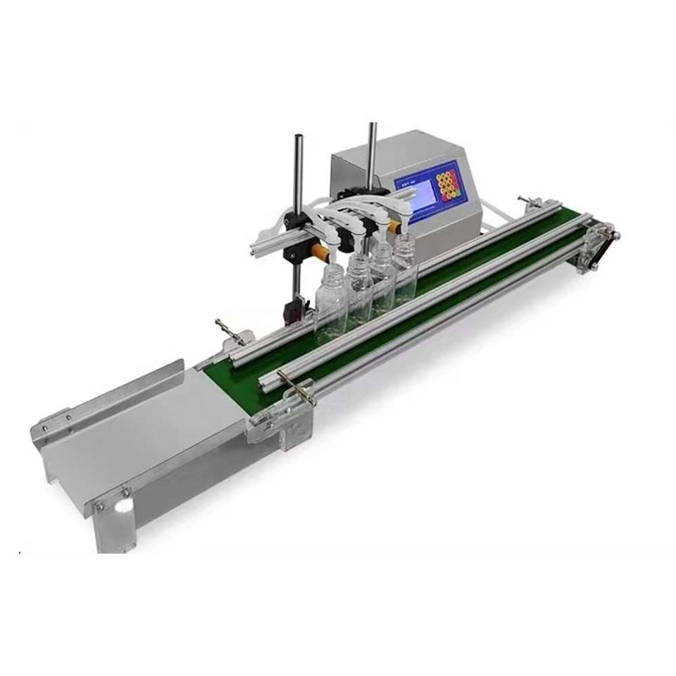 Multi-head Automatic Small Liquid&bottle Filling Machine Energy Saving Conveyor Belt Filling Machine Juice Machine 1 Person