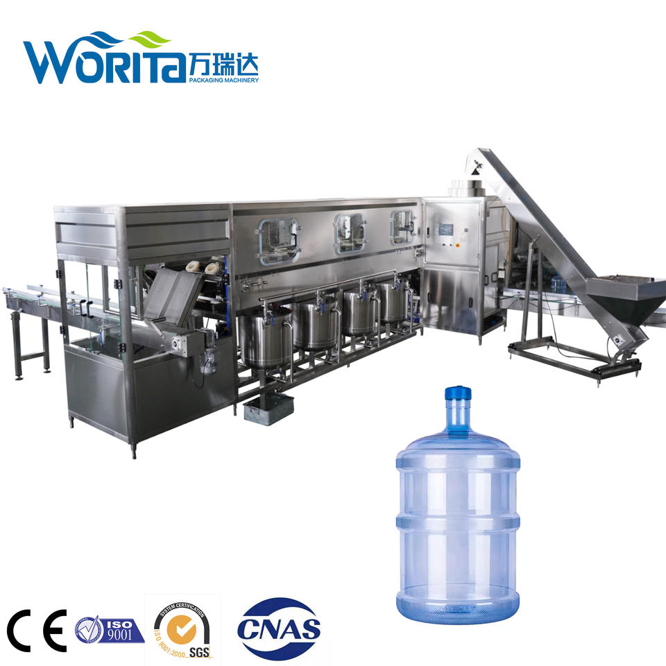 Economical 5 Gallon Bottle Washing Filling Capping Machine Water Bottle Filling Machine 5 Gallons 5 Gallon Water Filling Machine